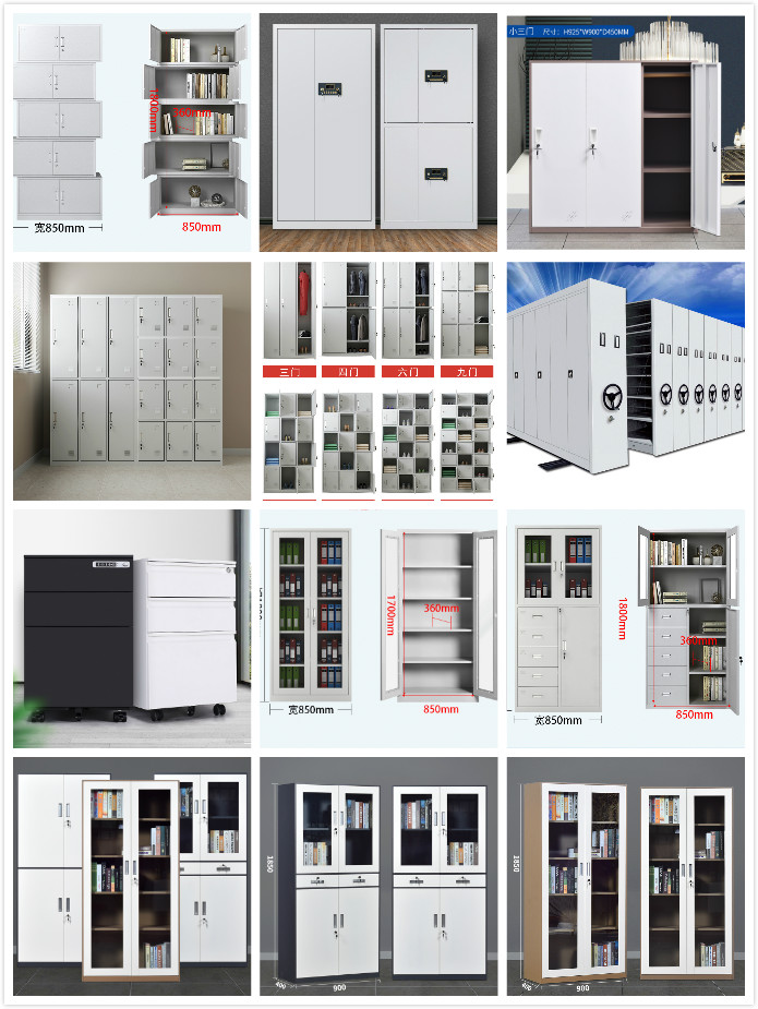 鐵皮柜-玻璃門鐵皮柜-鐵皮活動柜-資料柜-深圳不銹鋼柜定制廠家