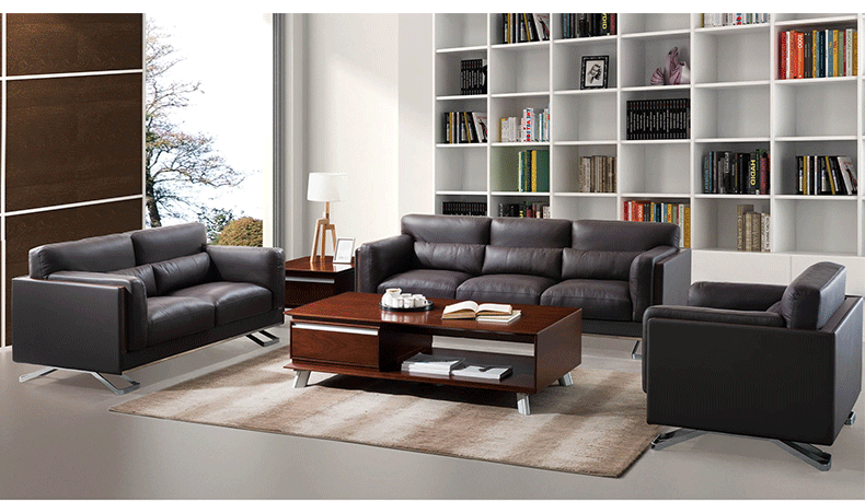 真皮辦公沙發(fā)