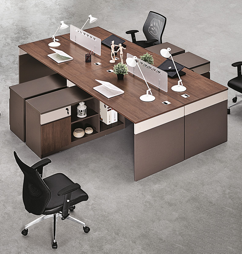 實(shí)木屏風(fēng)卡位桌